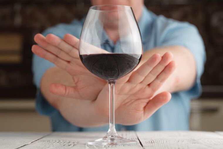 klaas veini ja alkoholi tarbimine